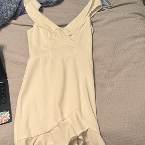 City Studio Cream Dress